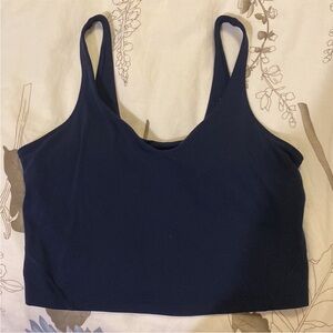 -Lululemon align size 10 navy tank